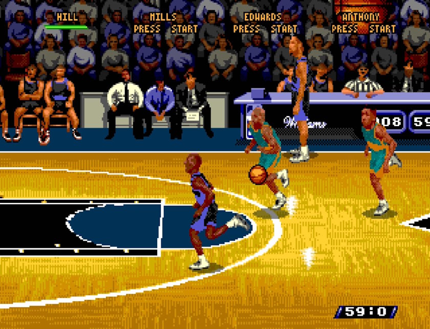 NBA Hangtime Genesis screenshot
