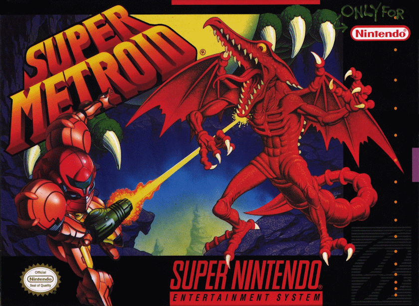 Super Metroid box art