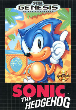 Sonic the Hedgehog Genesis box art