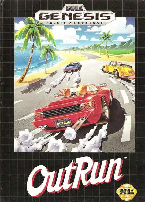 OutRun Genesis box art